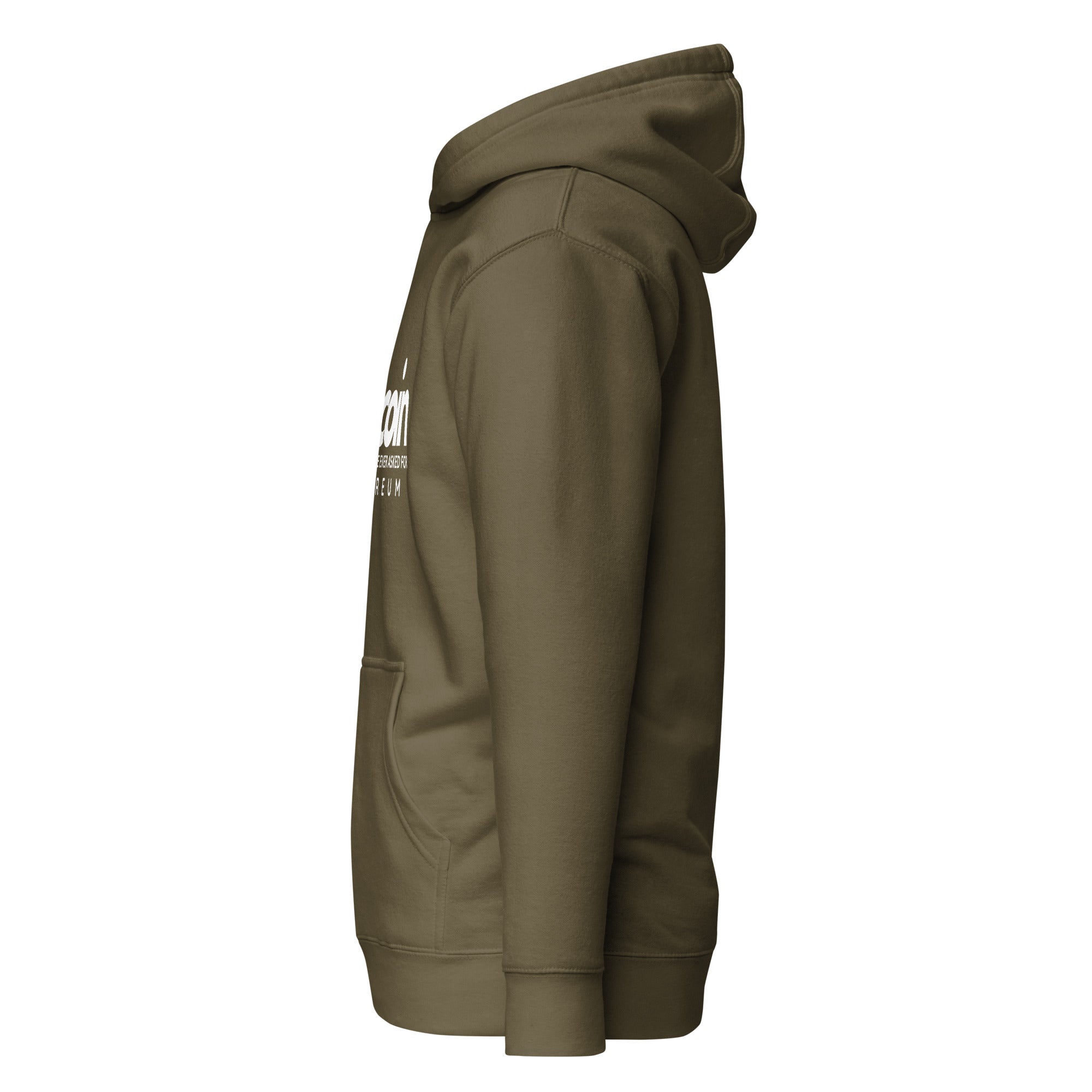 Bitcoin Because No One Asked For Ethereum - Hoodie