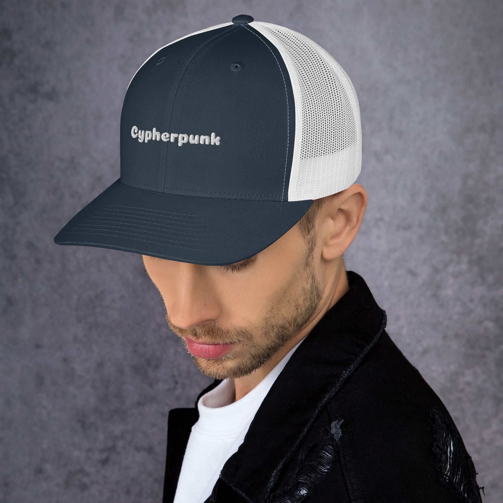 Casquette cypherpunk