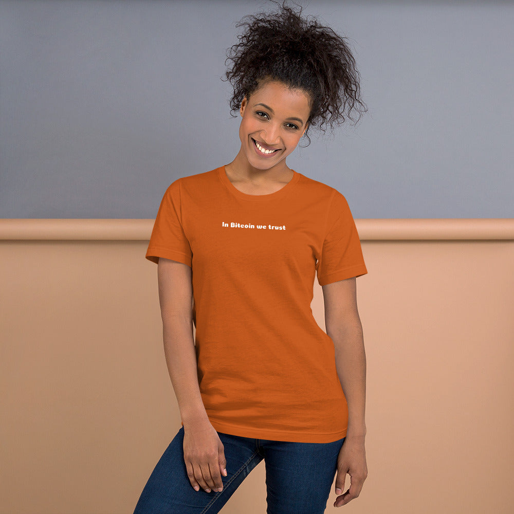 T-shirt We trust
