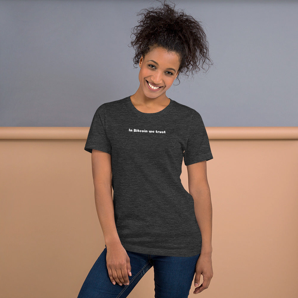 T-shirt We trust