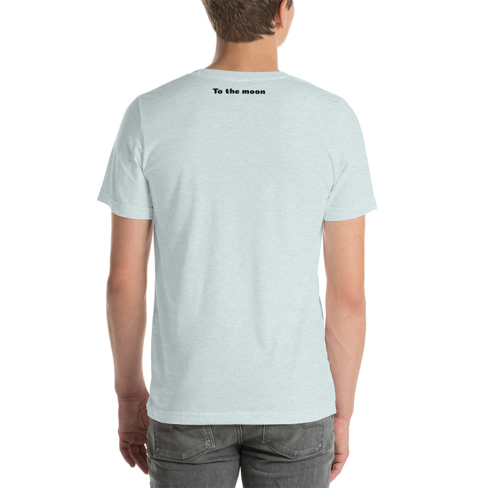 T-shirt draw To the moon