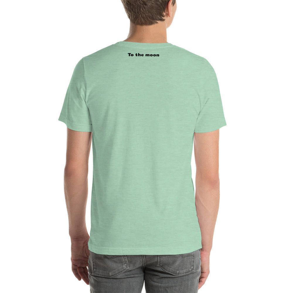 T-shirt draw To the moon