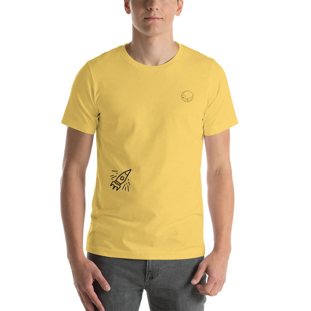 T-shirt draw To the moon