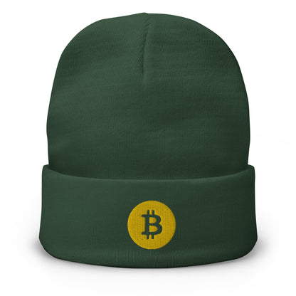 Bitcoin - Embroidered Beanie