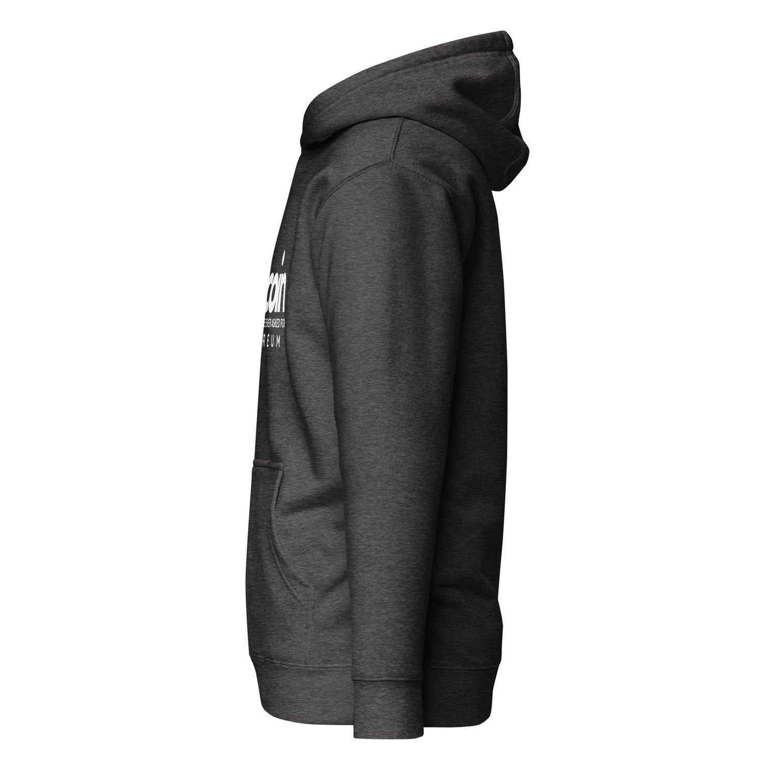 Bitcoin Because No One Asked For Ethereum - Hoodie