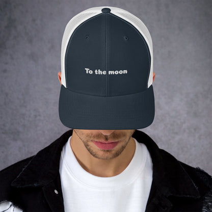 Casquette Trucker to the moon