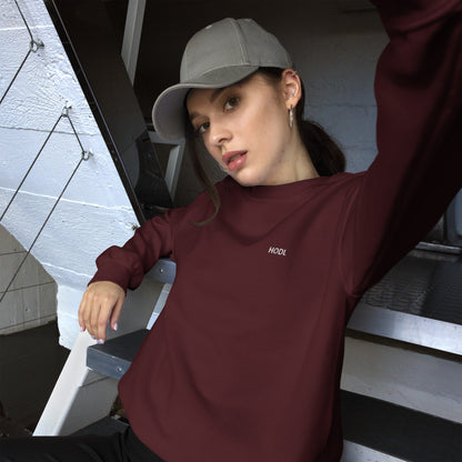 Sweat Unisexe à Col Rond Hodl