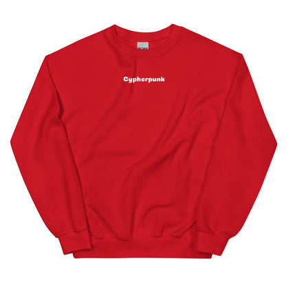 Sweat  Col Rond Cypherpunk