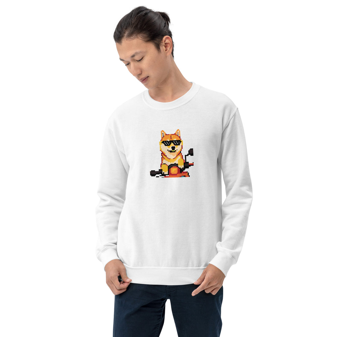 Sweat Col Rond kiko biker