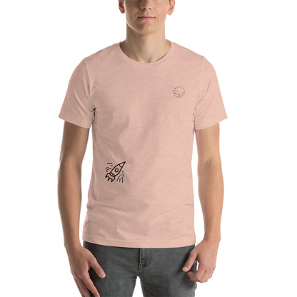 T-shirt draw To the moon