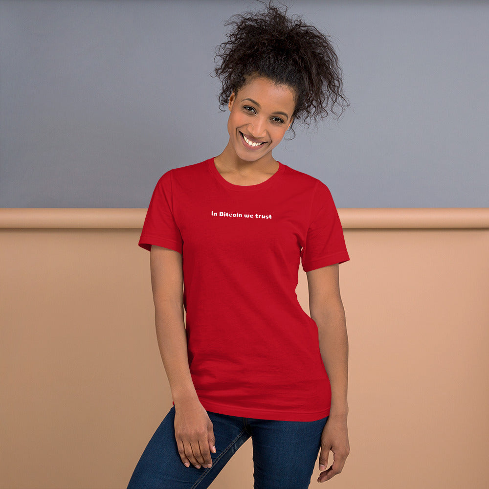 T-shirt We trust