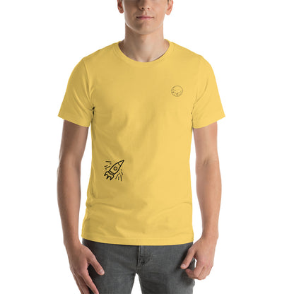 T-shirt draw To the moon