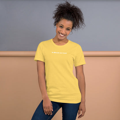 T-shirt We trust
